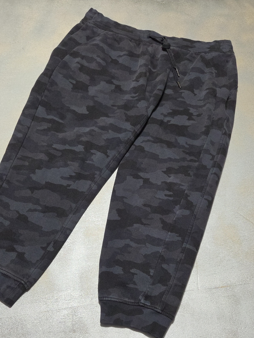 lululemon athletica Black Charcoal Camo Joggers